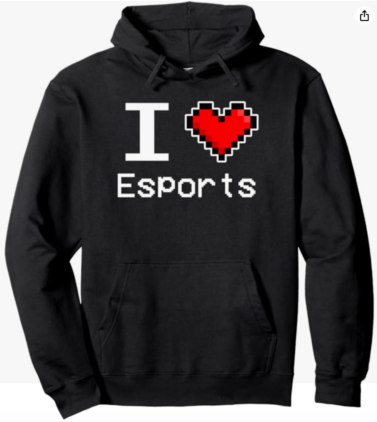Gamer Hoodie I Love Esports