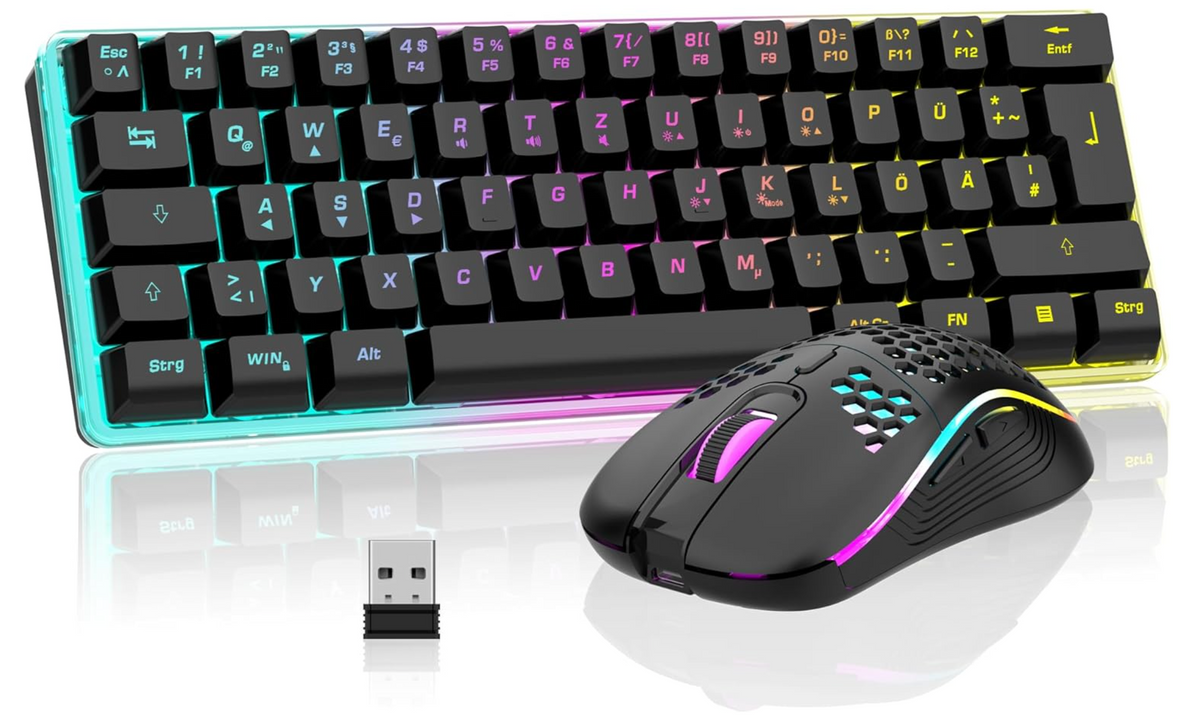 Gaming Keyboard And Mouse RedThunder